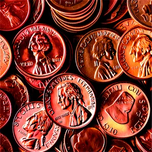 Pennies In Bulk Png 12 PNG image