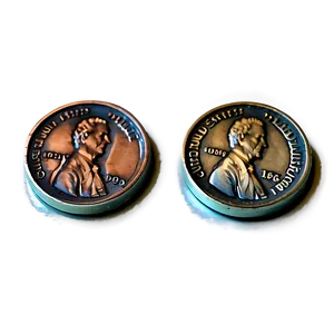 Pennies With Patina PNG 06212024