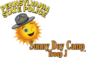Pennsylvania State Police Sunny Day Camp Logo PNG image