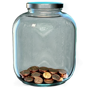 Penny In A Glass Jar Png 91 PNG image