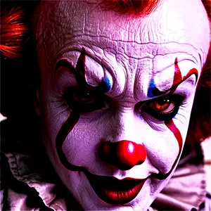 Pennywise Closeup Png 05212024 PNG image