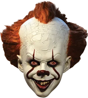 Pennywise Clown Mask PNG image
