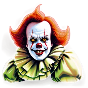 Pennywise Fan Art Png 05212024 PNG image
