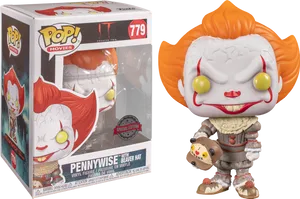 Pennywise Funko Pop Special Edition PNG image