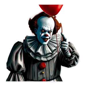 Pennywise In Darkness Png Rlo PNG image