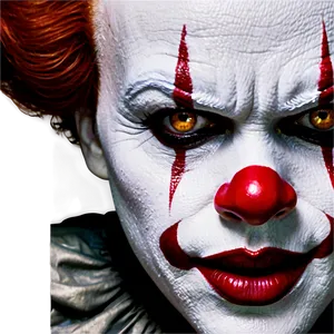 Pennywise Makeup Png 74 PNG image
