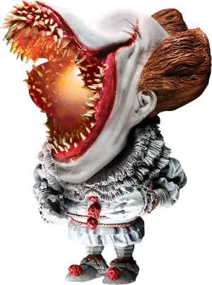 Pennywise Monster Transformation PNG image