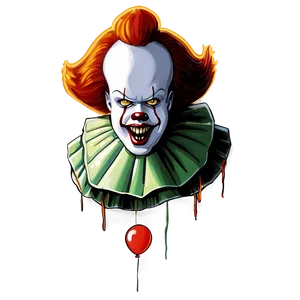 Pennywise Sketch Png 05212024 PNG image