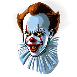 Pennywise Sketch Png 05212024 PNG image