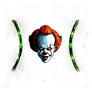 Pennywise With Fire Background Png 9 PNG image