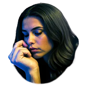 Pensive Person Png 11 PNG image