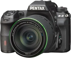 Pentax K3 D S L R Camera PNG image