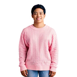 Peony Pink Sweater PNG Atj