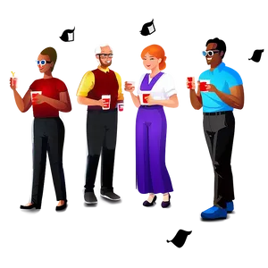 People At Party Icon PNG Krt15 PNG