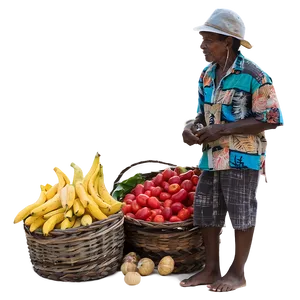 People At The Market PNG 78