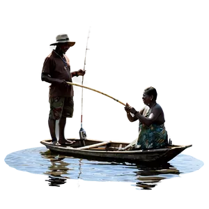 People Fishing PNG Rcw