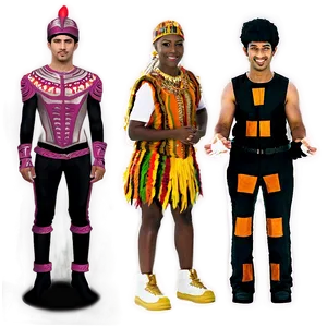 People In Costume PNG Mbx