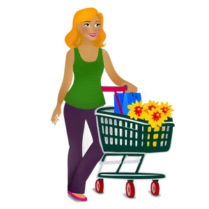 People Shopping PNG 04292024