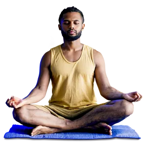 People Sitting In Meditation Pose Png Seq53 PNG image