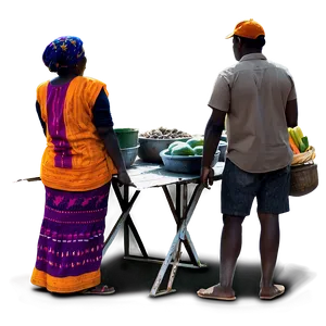 People Standing At Market PNG Fyo67 PNG