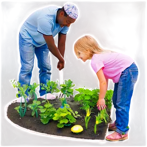 People Standing In Garden PNG 42 PNG