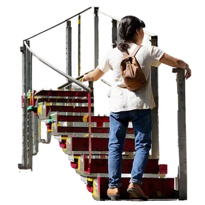 People Standing On Stairs PNG Mkn2 PNG