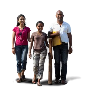 People Standing Together Png 06122024 PNG image