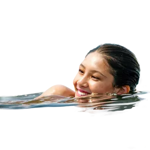 People Swimming A PNG image