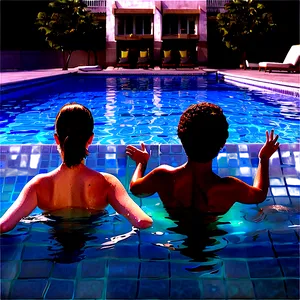 People Swimming In Pool Png 76 PNG image