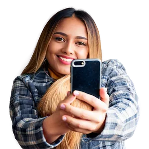 People Taking Selfies PNG 04292024