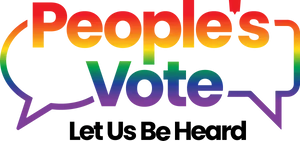 Peoples Vote Rainbow Logo PNG image