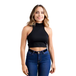 Peplum Crop Top PNG Gsg72 PNG