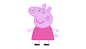 Peppa Pig Cartoon Character PNG image