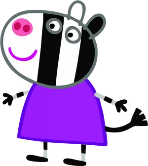 Peppa Pig Cartoon Character PNG