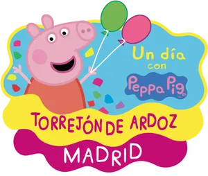 Peppa Pig Event Torrejonde Ardoz Madrid PNG image