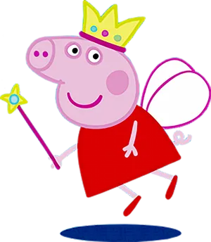 Peppa Pig Fairy Princess Costume