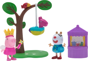 Peppa Pig Fantasy Playset PNG image