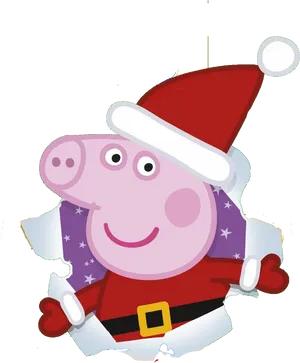 Peppa Pig Santa Costume