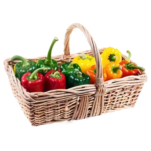 Pepper Basket Png Yqm PNG image