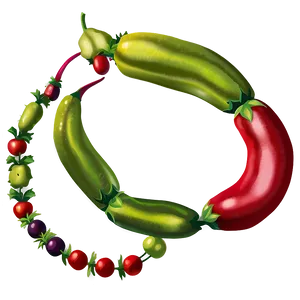 Pepper Garland Png 05242024 PNG image