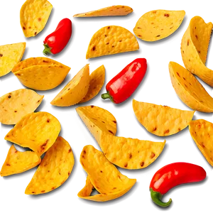 Pepper Tortilla Chip PNG Ahe43 PNG