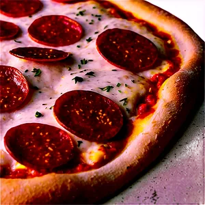 Pepperoni Pizza Meal PNG Fed