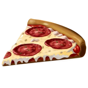 Pepperoni Pizza Vector Graphic Png Sud PNG image