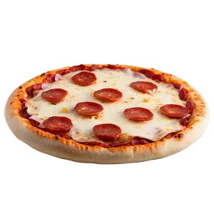 Pepperoni Pizza With Onion PNG Ckq36