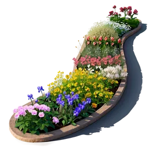 Perennial Flower Bed Png 13 PNG image