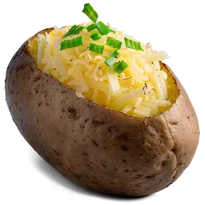 Perfect Baked Potato Recipe Png Fvj PNG image