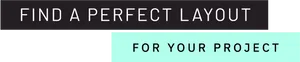 Perfect Layout Promotional Banner PNG image