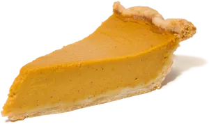 Perfect Pumpkin Pie Slice