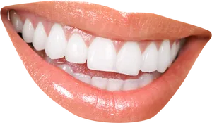 Perfect Smile Close Up PNG image