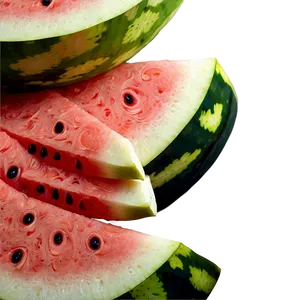 Perfect Watermelon Slice PNG 50